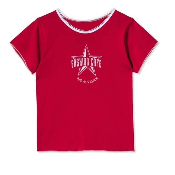 Pretties 1995 REISSUE: Fashion Cafe Baby Tee - Picture 6 of 6